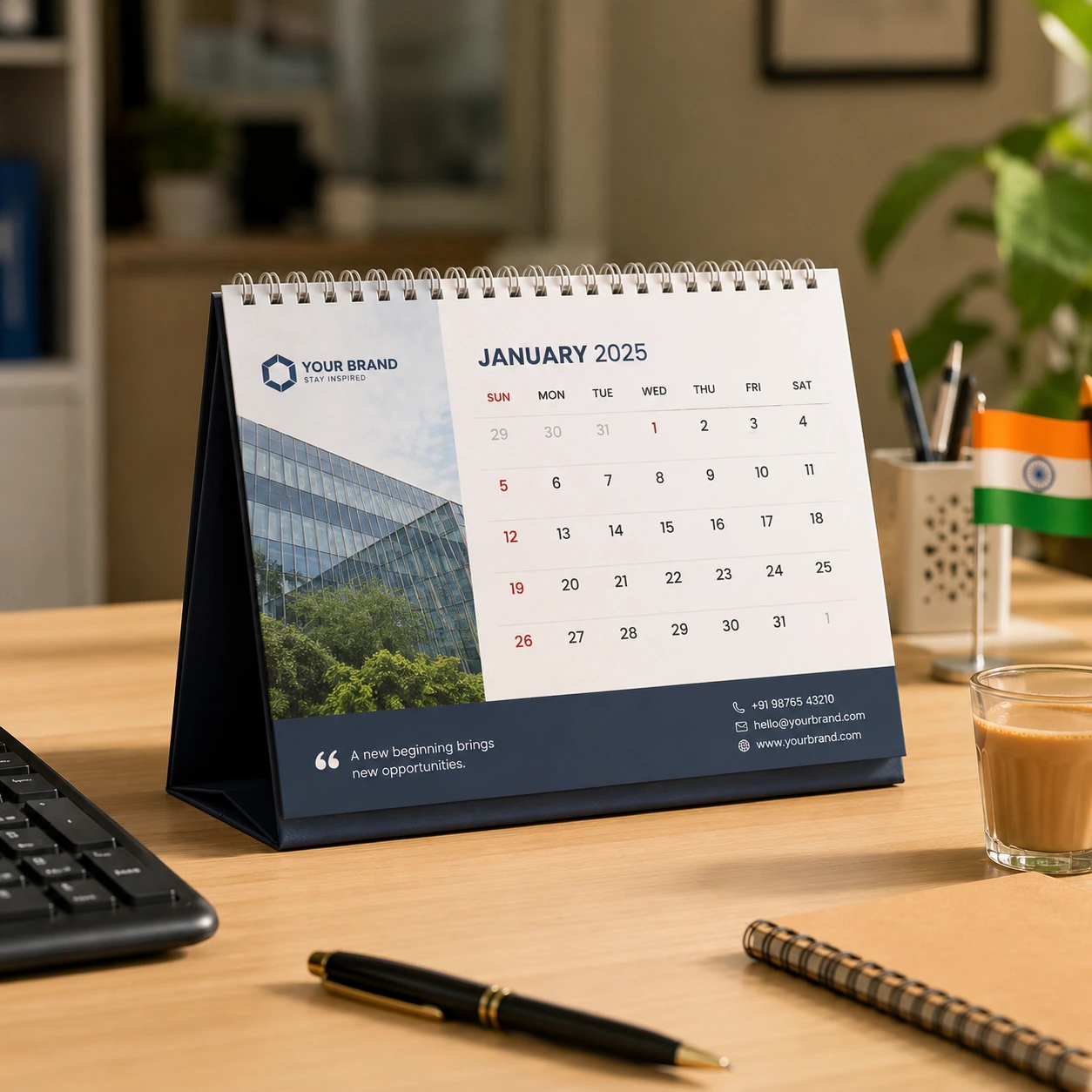 Custom Desk Calendar