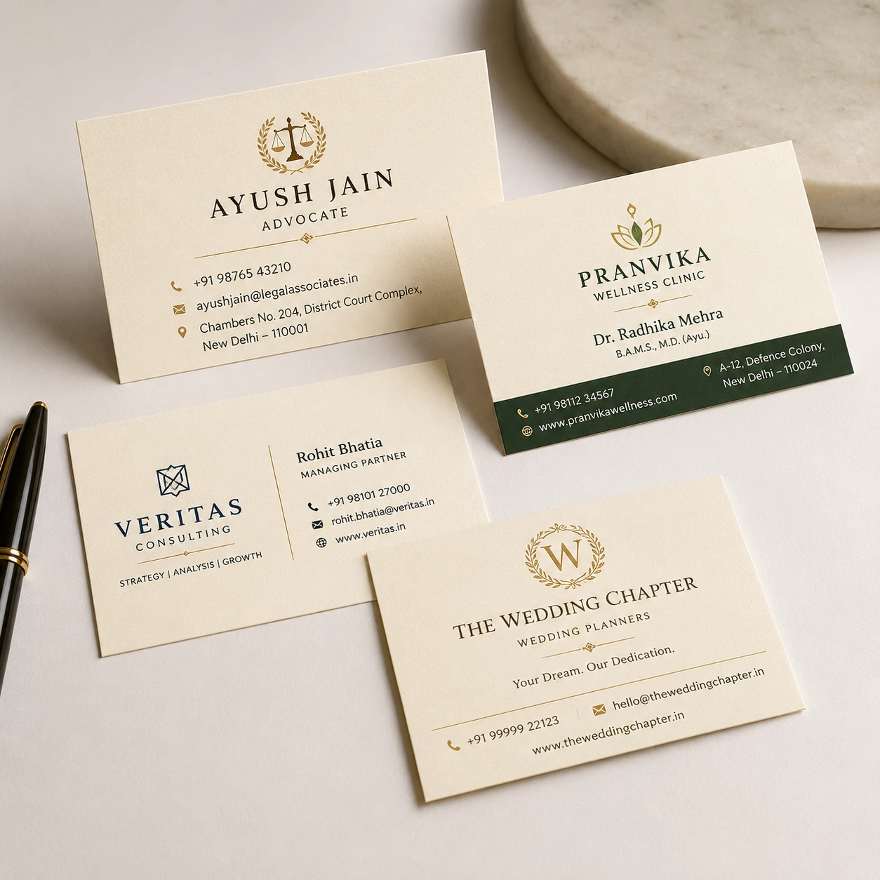 370 GSM Ivory Card