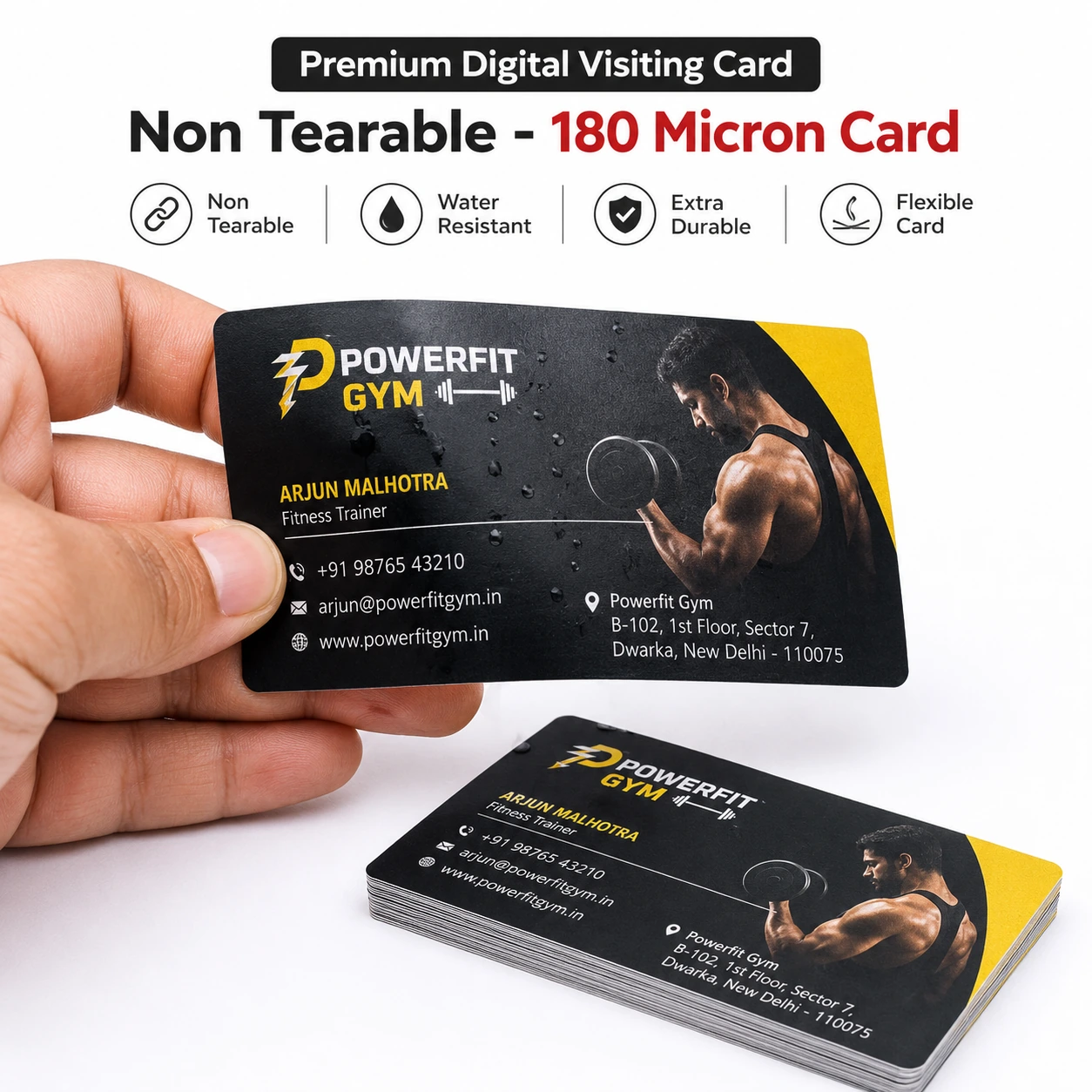 Non Tearable - 180 Micron Card