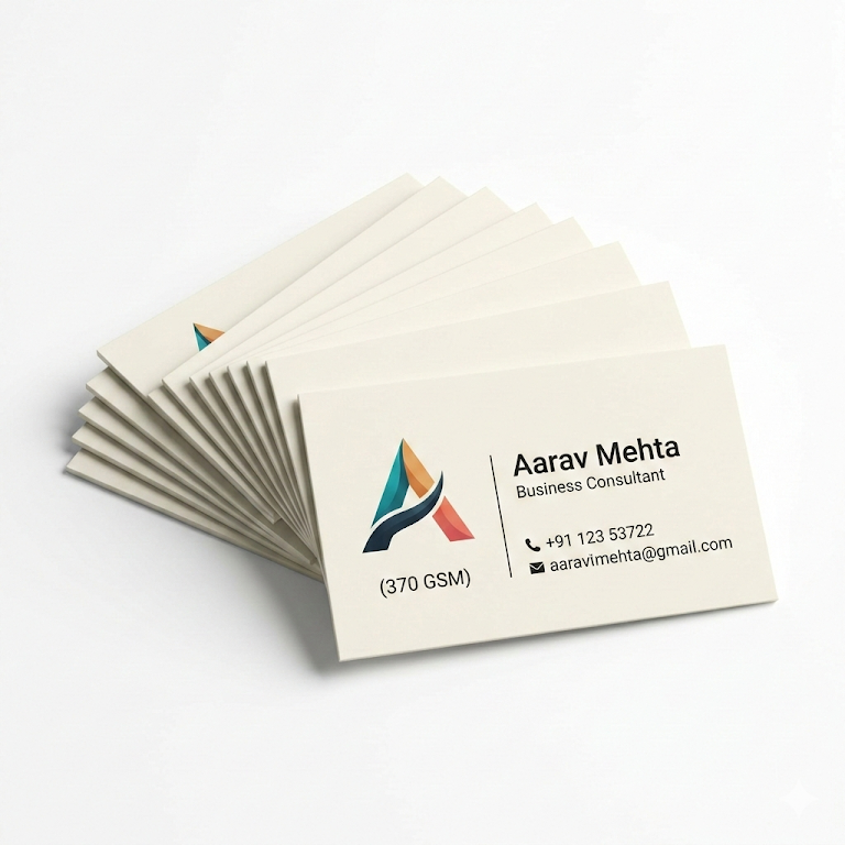 370 GSM Ivory Card