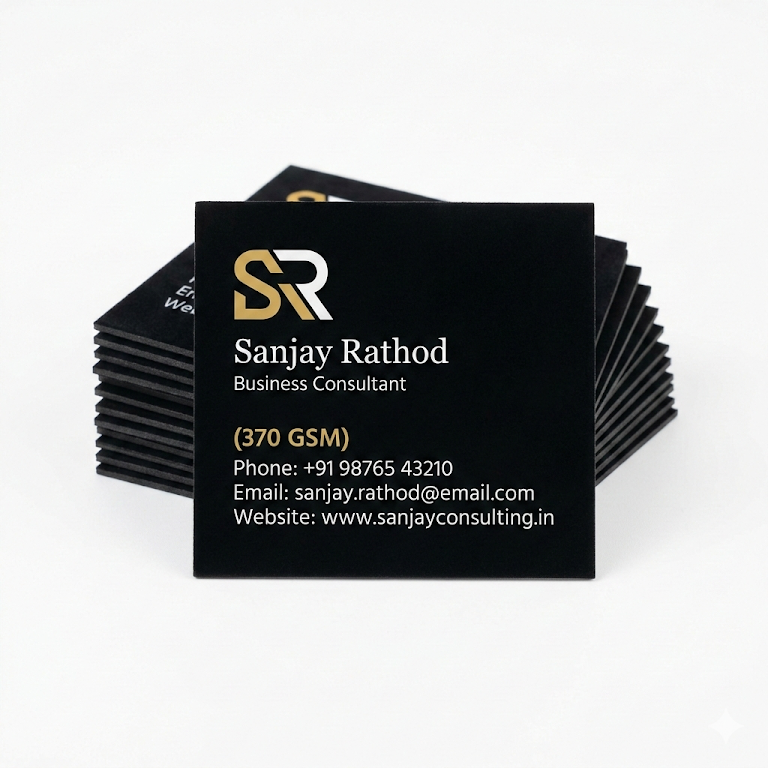 370 GSM Velvet Card