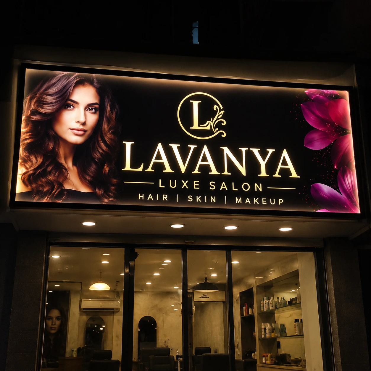 UV Backlit Vinyl + 2 Layer