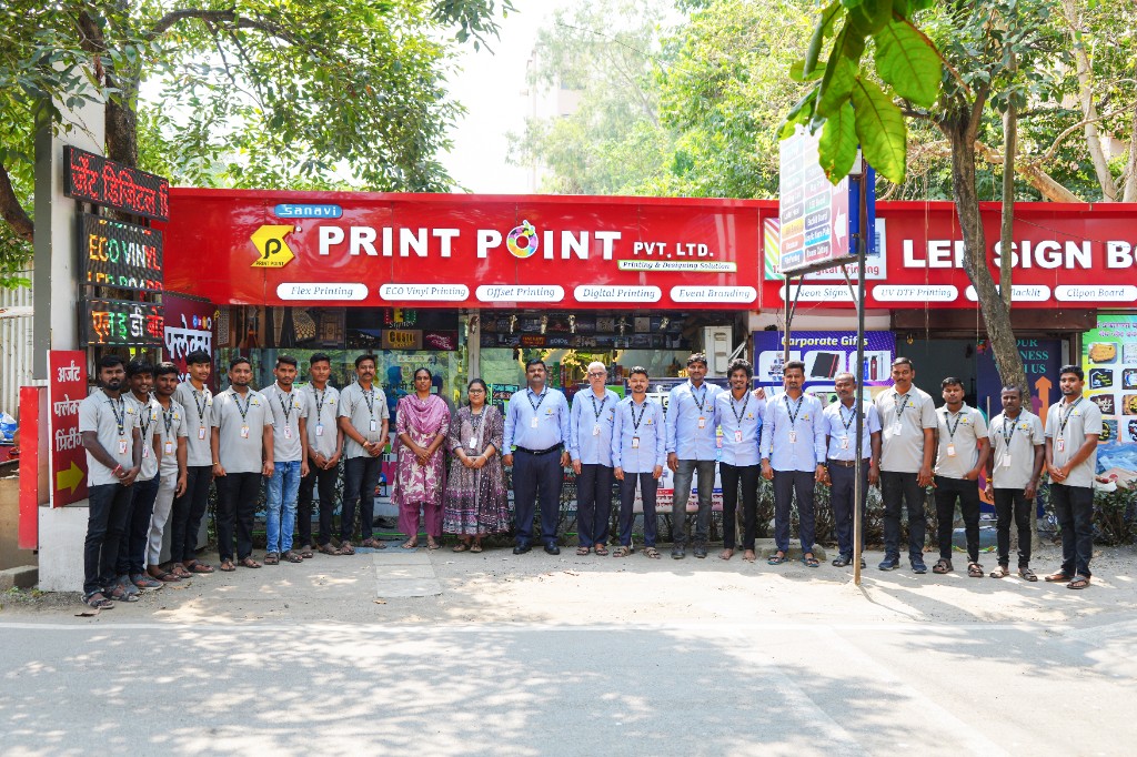The Sanavi Print Point team in Pune